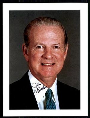 James A. Baker TOP Foto Original Signiert + G 8881