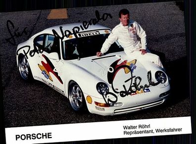 Walter Röhrl TOP Gross AK Original Signiert Motorsport + G 9008