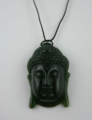 Jade Carving Buddha Amulett