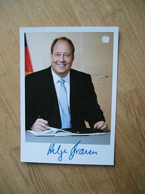 Staatssekretär MdB CDU Helge Braun - handsigniertes Autogramm!!!