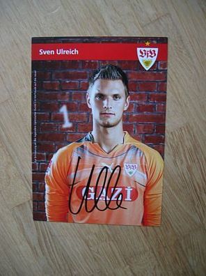 VfB Stuttgart Saison 10/11 Sven Ulreich - handsigniertes Autogramm!!!