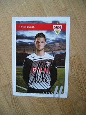VfB Stuttgart Saison 11/12 Sven Ulreich - handsigniertes Autogramm!!!