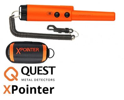 Quest Xpointer pinpointer Orange + Zubehör