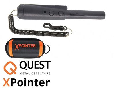 Quest Xpointer Pinpointer Schwarz + Zubehör