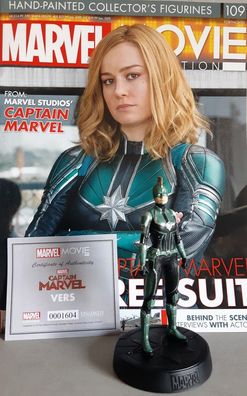 Marvel Movie Collection #109 Captain Marvel (Kree Suit) Figurine Eaglemoss engl. Maga