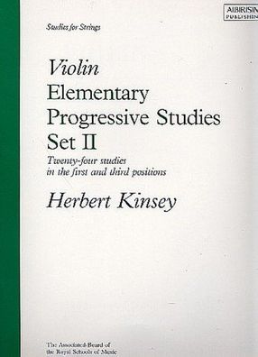 Elementary Progressive Studies, Set II for Violin (Elementary Progressive S ...