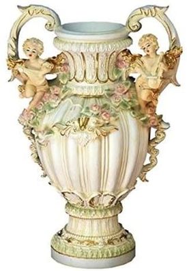 Amphore Engel Statue Gefäß Krug groß big Vase einmalig Neuheit