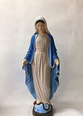Statue Religion Maria Büste Hand bemalt wunderschön Skulptur Dekoration