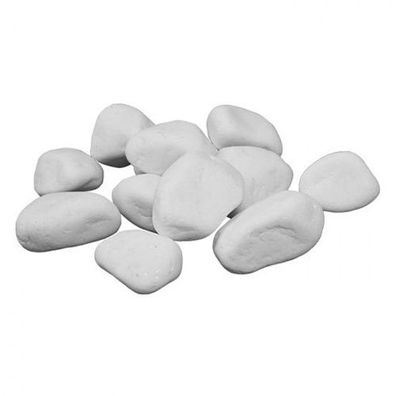 Kratki Zubehör Biokamine Ethanolkamin Keramik Steine 1 Kg Weiß Dekosteine