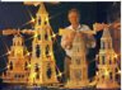 Laubsägevorlagen für verschiedene Weihnachtspyramiden