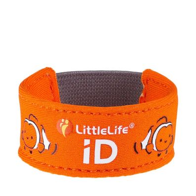 LittleLife Safety iD Armband für Kinder - Clownfish