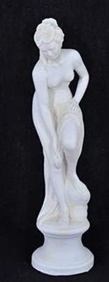 Statue Skulptur Frau Dame Hand bemalt Büste Deko Antik