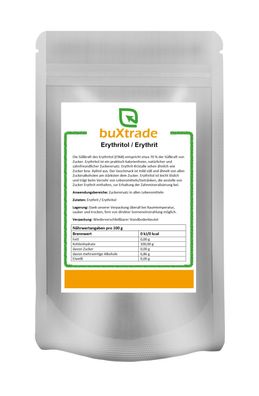 Erythritol / Erythrit Zuckerersatz Kalorienfrei 5 kg