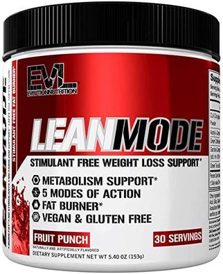 EvlutionNutrition Lean Mode Stimulant-Free Weight Loss Supplement 30 servings