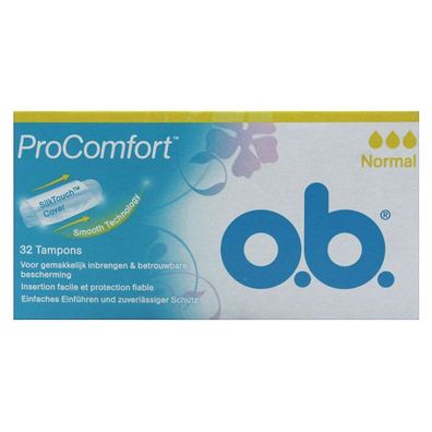 o.b. ProComfort Tampons Nomal, 3x32 Stück (0,14€/1Stk)