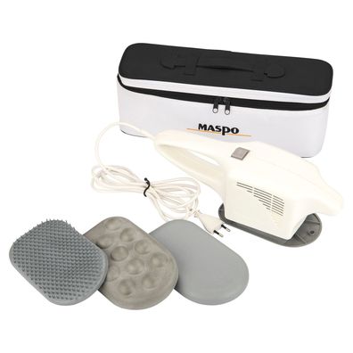 MASPO Vibramat de Luxe mit 3 Massageaufsätzen PROFI Großflächenmassagegerät