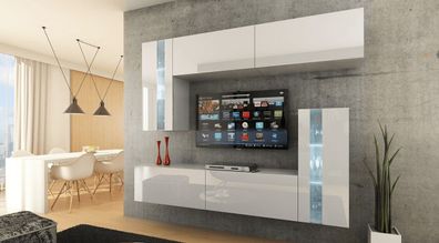 Future 30 Möbel für Wohnzimmer Wohnwand Mediawand Schrankwand Wohnschrank