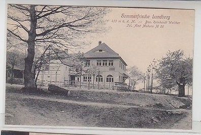 62089 Ak Sommerfrische Landberg Gasthof Bes. Reinhardt Walther um 1910