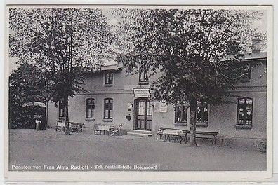 51665 Ak Gruß aus Boiensdorf in Mecklenburg Pension von Frau Alma Radloff 1937
