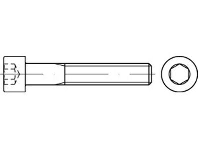 DIN 912 8.8 Fein Zylinderschrauben mit Innensechskant mit metrischem Feingewinde