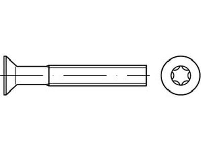 ISO 14581 A 2 Senkschrauben mit Innensechsrund