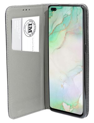 cofi1453® Buch Tasche "Smart" kompatibel mit Oppo Reno 3 Pro Handy Hülle Etui ...