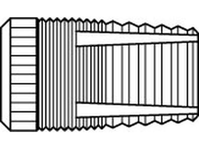 ART 88521 Messing PA 4 Fischer Messingdübel PA 4 für Schrauben mit Gewinde