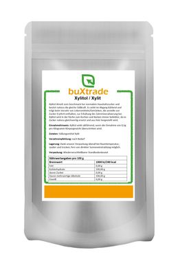 Xylitol | Xylit | Zuckerersatz 5 kg