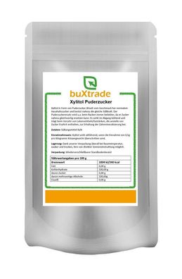 Xylitol | Xylit | Zuckerersatz 2x 1 kg