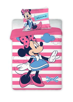 Disney Minnie Mouse 102 Babybettwäsche Bettwäsche 100 x 135 cm