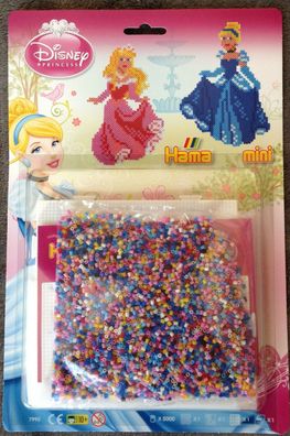 Hama GP 7992 Disney Prinzessin - mini Bügelperlen 2,5mm, ab 10 Jahren
