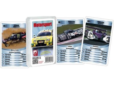 NSV 1244 Quartett Motorsport Kartenspiel Spielkarten Playing Cards