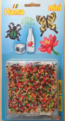 Hama GP 5513 - MINI Bügelperlen Stiftplatte - Blume Schmetterling Steckperlen Beads