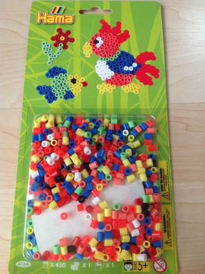 Hama Geschenkpackung Papagei 4164 Bügelperlen Stiftplatte - Vogel Steckperlen Beads
