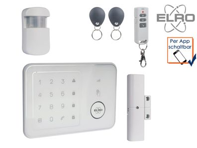 Smart Home GSM Alarmsystem Handy Überwachung App kostenlos Funk Hausüberwachung