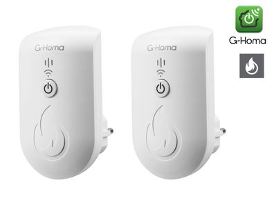 2x G-Homa WiFi Alarmtonmelder - Erkennt die Alarmtöne - Meldung an Smartphone