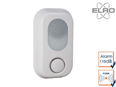 SMART HOME Innensirene für Elro Alarmanlage AS8000 mit Handy App - Alarmgeber