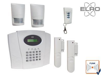 Funk Alarmanlage Komplettsystem mit Telefonwählgerät Haussicherheitstechnik