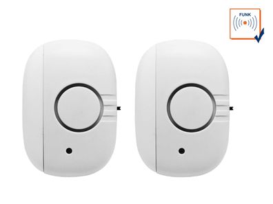 2er SET WiFi Tür- oder Fensterkontakt, Erweiterung zu Mini-Alarmsystem G-Homa