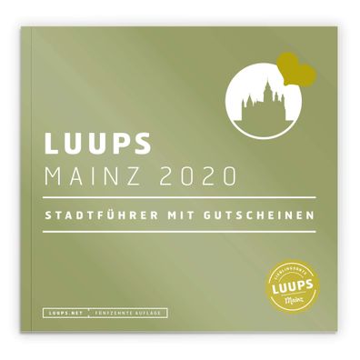 LUUPS Mainz 2020: Stadtf?hrer mit Gutscheinen, LUUPS Karsten Brinsa