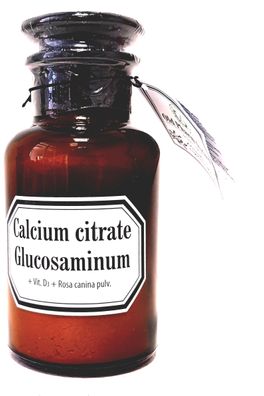 Old Pharm Israel Calcium citrate Glucosaminum + Vit. D3 + Rosa canina 70 g