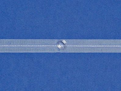 rewagi 5 Meter - Gardinenband , Falt- und Raffrolloband mit ( Ringe 8 / 13 mm)