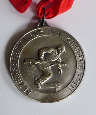 DDR Medaille Bezirksspartakiade der Kampfgruppen Karl Marx Stadt Chemnitz