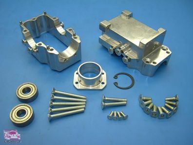 Lauterbacher Aluminium-Differentialkasten für den Graupner MT 6