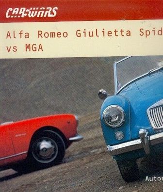 Alfa Romeo Giulietta Spider vs MGA