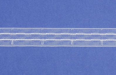 rewagi 5 Meter Falt- und Raffrollobänder variabel mit Zugschnur, Gardinenband L027