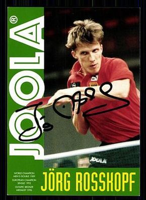Jörg Rosskopf Autogrammkarte Original Signiert Tischtennis + A 62047