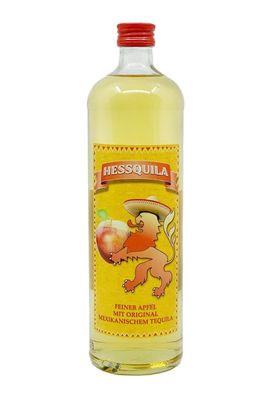Hessquila - Hessischer Tequila - Apfel mit Tequila Spirituose 20%vol. 0,7l