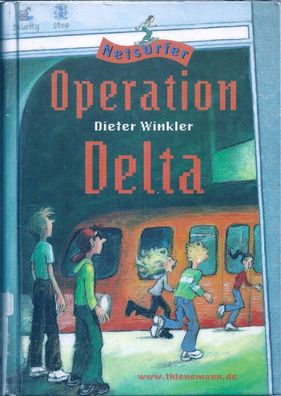 Dieter Winkler: Netsurfer I - Operation Delta (1999) Thienemann, Krimi