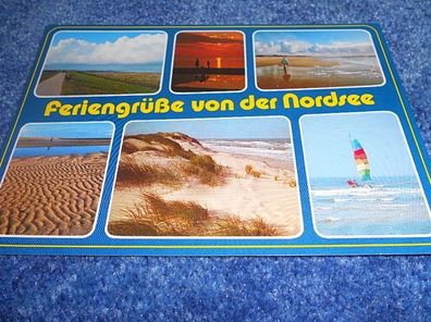 4219 / Ansichtskarte- Nordsee - Feriengrüße